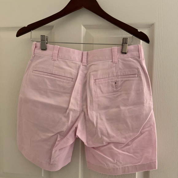 J. Crew Factory Men’s 7 inch inseam shorts | Color: pink | Size: 28 - Picture 2 of 3